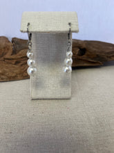 Load image into Gallery viewer, Triple Pearl Drop Earrings