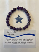Load image into Gallery viewer, Amethyst (matte) Beaded