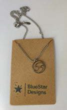 Load image into Gallery viewer, Double Wave Pendant Necklace