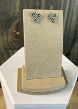 Load image into Gallery viewer, Triskele Spiral Stud Earrings
